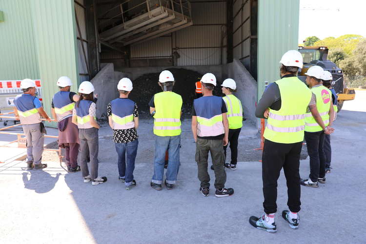 visite incinérateur TIG