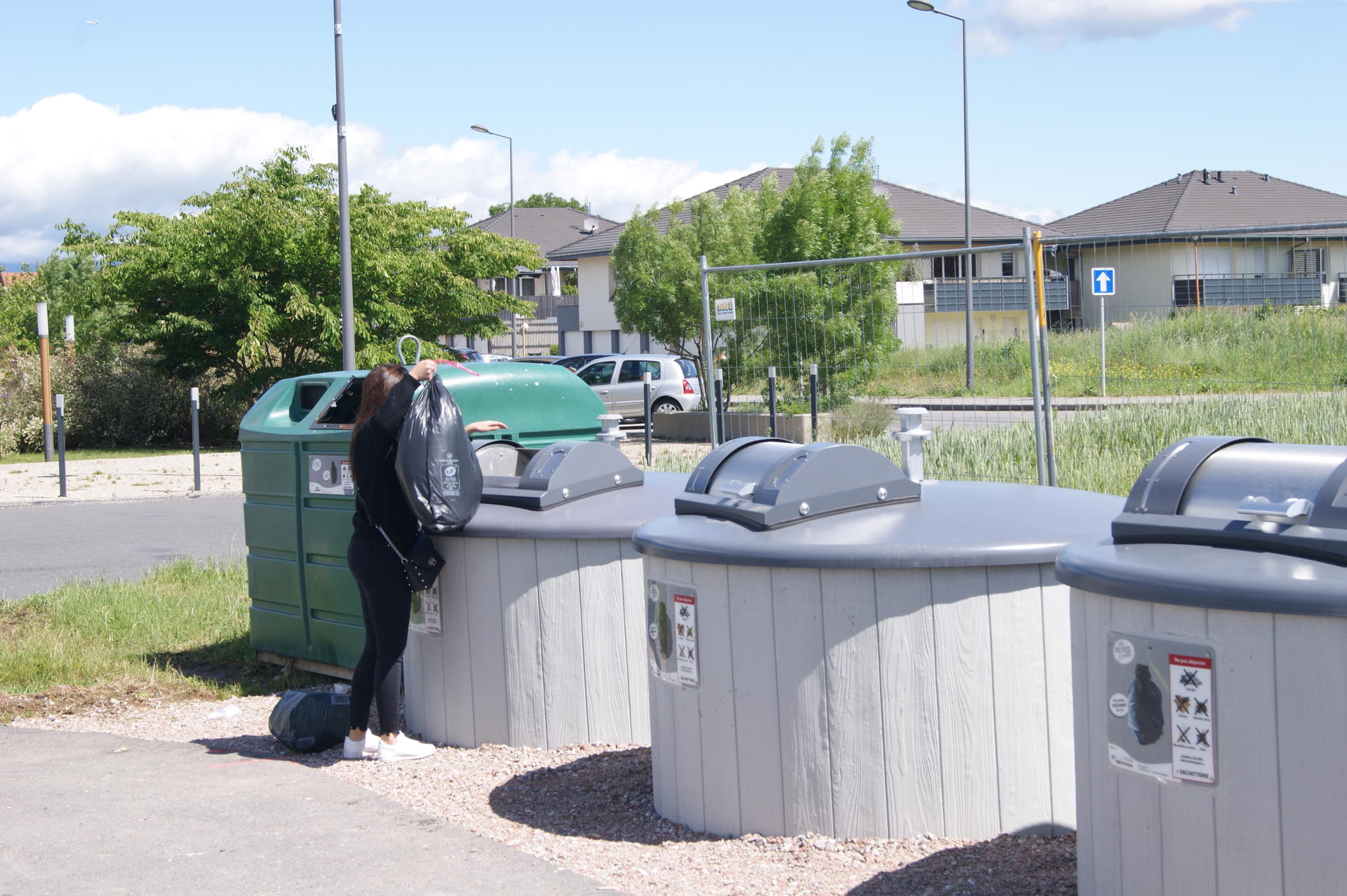 Espace Tri De nouveaux espaces-tri à Douvaine - Déchets - Thonon Agglomération