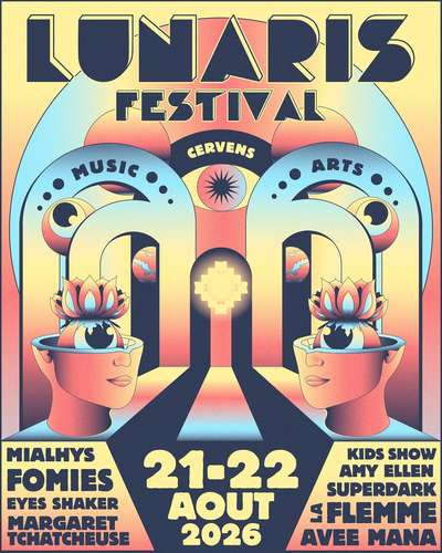 affiche du Lunaris festival