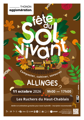 Affiche de la Fête du Sol Vivant 2026