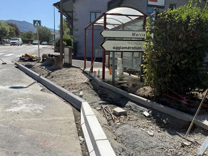 travaux à Perrignier